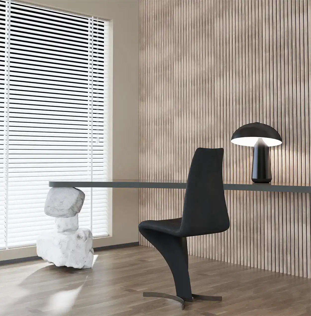 Akoestisch Paneel Suede Beige Taupe