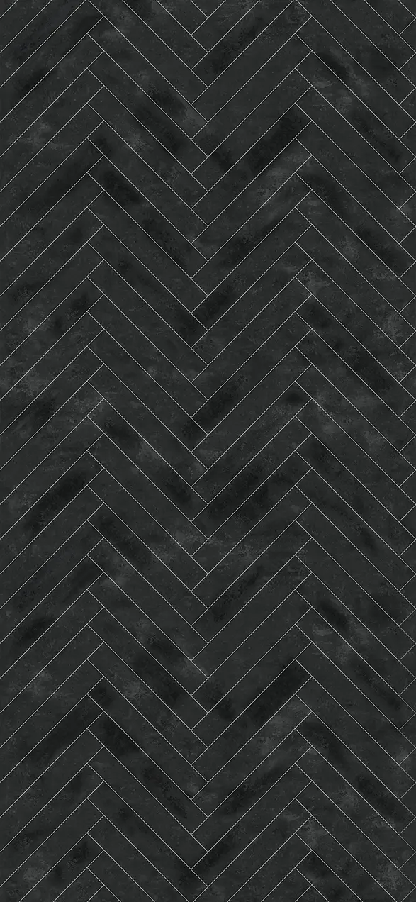 SPC Plaat Wandpaneel Visgraat Antraciet SPC Plaat Wandpaneel Visgraat Antraciet