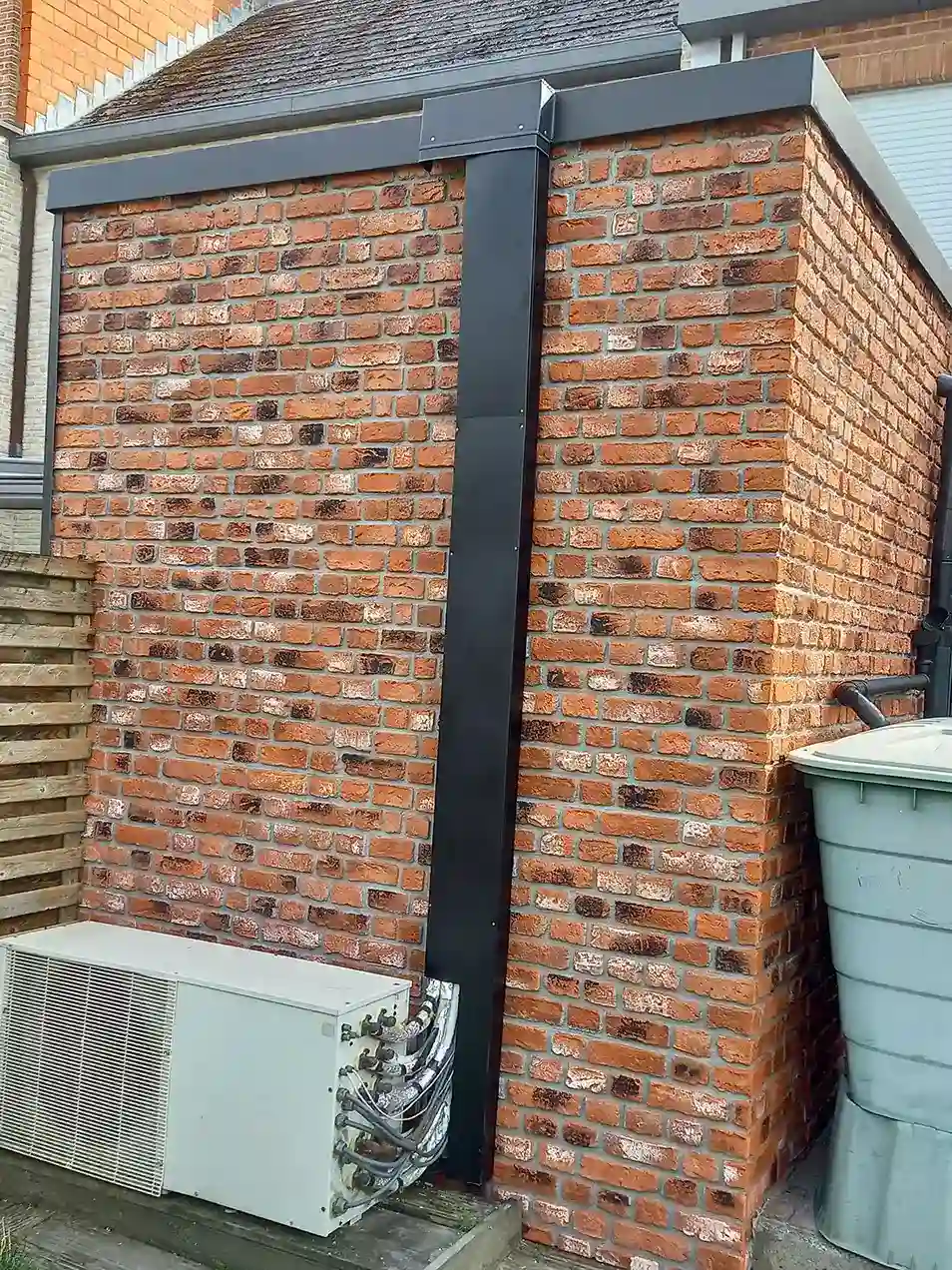 Baksteenstrip 3D Wandpaneel Naadloos XL PU Barok Rustic Rood