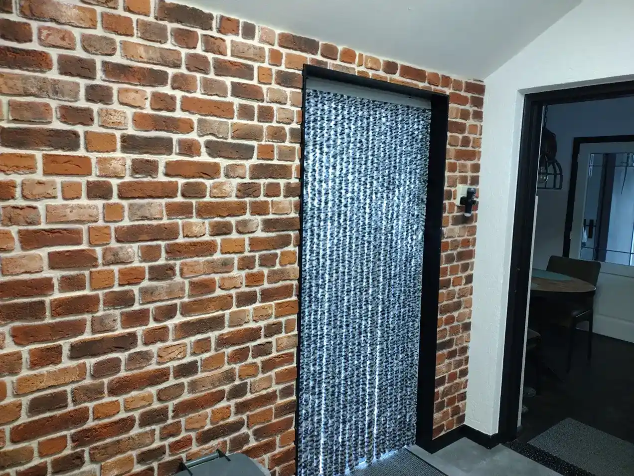 Baksteenstrip 3D Wandpaneel Naadloos XL PU Vintage Retro