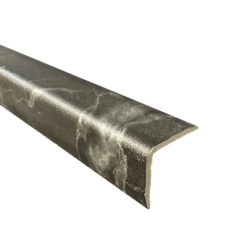 Hoekprofiel Zelfklevende Tegels en SPC Wandpanelen Nero Marquina Zwart Grijs Hoekprofiel Zelfklevende Tegels en SPC Wandpanelen Nero Marquina Zwart Grijs